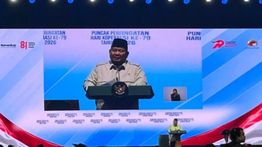 Di Puncak Harkopnas Ke-79, Prabowo Sebut Koperasi Bagian dari Keluarganya
