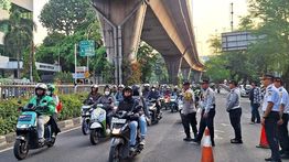 Arus Lalu Lintas Jalan Kapten Tendean Kembali Dibuka Usai Pembongkaran JPO