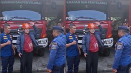 Damkar Bandung Wujudkan Keinginan Anak Berkebutuhan Khusus Main di Markas, Lalu Antar ke RSJ