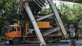 Dinas Bina Marga Belum Pastikan Jadwal Pembangunan Kembali JPO Tendean