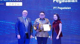 Dukung Asta Cita Pemerintah RI, Pegadaian Raih Penghargaan Top Company in Bullion Bank Industry 2026