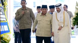 Prabowo Sampaikan Belasungkawa atas Wafatnya Sheikh Hamad bin Khalifa Al Thani