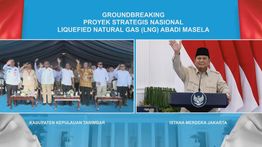 Groundbreaking Blok Masela, Bahlil: Setelah 28 Tahun dan 6 Presiden, Prabowo Lah yang Bisa Eksekusi