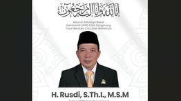 Ketua DPRD Kota Tangerang Rusdi Meninggal Dunia di Usia 47 Tahun