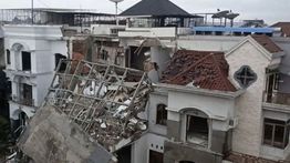 Detik-detik Ledakan di Grand Polonia Medan, Rumah Rusak dan 2 Korban Sudah Dievakuasi