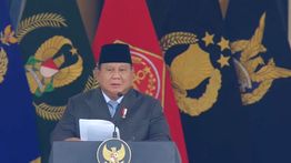 Lantik 1.177 Perwira Baru TNI-Polri, Prabowo Ingatkan Jauhi Korupsi Juga Narkoba