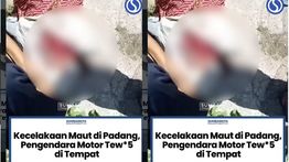 Pemotor Aerox Tewas Dihantam Mobil di Padang, Sempat Disiarkan Tiktok