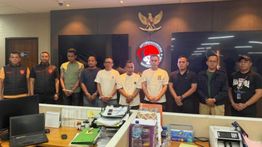 Penampakan Kasat Narkoba Polres Tangsel dan Anak Buahnya yang Diborgol Bareskrim