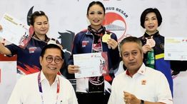 Kris Dayanti Borong Dua Medali Emas di Kejurnas Wushu Kungfu 2026