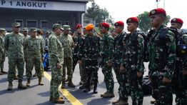 Waasops Panglima TNI Pimpin Apel Gelar Satgas Penanggulangan Karhutla Tahun 2026