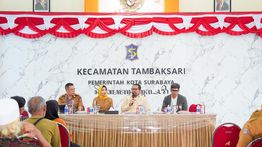 Kunjungi Sekolah Rakyat Terintegrasi Surabaya, Qodari: Fasilitasnya Setara Sekolah Swasta Terbaik