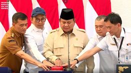 Prabowo Targetkan Lampung hingga Banda Aceh Terhubung Kereta Api