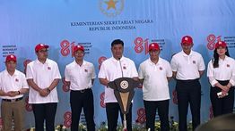 Upacara HUT Ke-81 RI Digelar di Istana Merdeka Jakarta