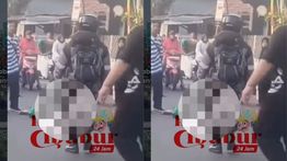 Wanita Lansia Terkapar Bersimbah Darah di Jalan Raya Cibubur