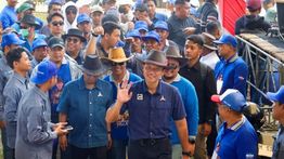 AHY Ajak Generasi Muda Lestarikan Karapan Sapi sebagai Warisan Budaya Nusantara