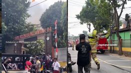 SD Negeri 04 Srengseng Sawah Kebakaran