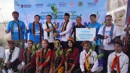 TelkomGroup Tanam 20 Ribu Mangrove, Menumbuhkan Ketahanan Ekosistem Pesisir