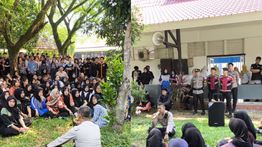 Ratusan Siswa SMKN 1 Mempawah Hilir Gelar Demo Gegara 2 Guru Diduga Berselingkuh
