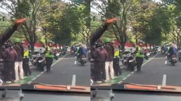 Kecelakaan Pengendara Motor Kembali Terjadi di Depok, Korban Tak Sadarkan Diri