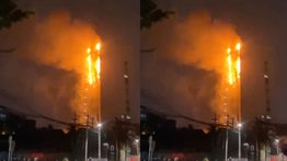 Kebakaran Hebat Landa Gedung BAPENDA DKI Jakarta