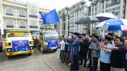 AHY Perluas Penyaluran Air Bersih ke 3 Kabupaten di Madura