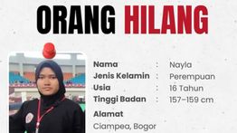 Nayla, Siswi Asal Bogor Dilaporkan Hilang Sejak Februari tak Kembali Pulang