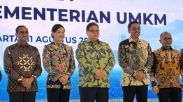 Airlangga Dorong Penyaluran Kredit UMKM Ditingkatkan hingga Rp2.000 Triliun
