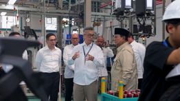 Prabowo: Motor Listrik Hemat Pengeluaran Bahan Bakar 50 hingga 70 Persen