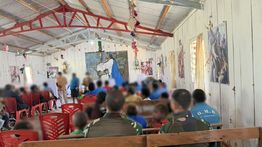 TNI Hadir dengan Kepedulian, Koops TNI Habema Luruskan Informasi Terkait Ucapan Terima Kasih Umat Stasi Santa Sisilia Wuloni