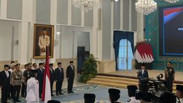 Wapres Gibran Kukuhkan Paskibraka yang Bertugas di Upacara HUT Ke-81 RI