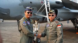 Panglima TNI Tinjau Kesiapan Alutsista Demo Udara HUT Ke-81 RI