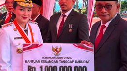 Malut Salurkan Rp1 Miliar untuk Korban Bencana NTT