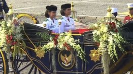 Kereta Garuda Prabayaksa Bawa Bendera dan Teks Proklamasi ke Istana