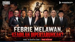 Suara Nusantara Episode 2 Kupas Perkara Febrie Adriansyah dan Independensi Kejaksaan