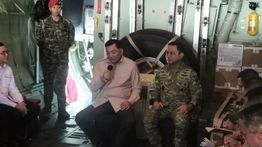 Menhan Bahas Penguatan Industri Pertahanan di Dalam Hercules