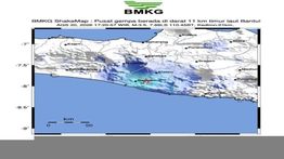 Gempa M3,5 Guncang Bantul, DIpicu Aktivitas Sesar Opak