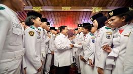 Prabowo Apresiasi Dedikasi Para Petugas HUT Kemerdekaan: Terus Bawa Semangat Merah Putih