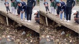 Potongan Kaki Manusia Tersangkut di Aliran Air Mampang Gegerkan Warga Depok