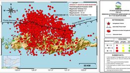 BMKG Catat 4.258 Gempa Susulan Pasca-Gempa Utama Flores, Berpotensi Terjadi Hingga 4 Minggu