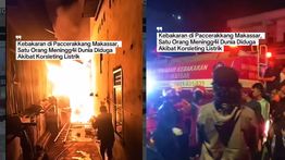 Kebakaran Hantam Perumahan Paccerakkang