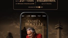 BNI Hadirkan Akses Eksklusif Menikmati Andrea Bocelli "Romanza" di Indonesia