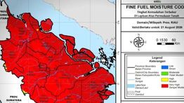 BMKG Deteksi 1.104 Titik Panas di Sumatera