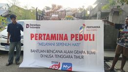 Tanggap Darurat Bencana NTT: Pertamina Hulu Energi Kirim Logistik dan Personel  Bantuan