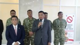 Menhan Ajak Masyarakat dan Pengusaha Bantu Penanganan Karhutla