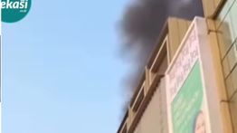 Kebakaran Mengerikan Hantam Ruko di Galaxy Bekasi Pagi Ini