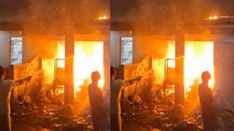 VIDEO: Rumah di Bogor Ludes Terbakar, Sebelumnya Terdengar Suara Ledakan
