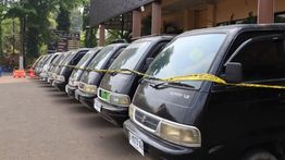 Kasus Pencurian Mobil Pikap Dibongkar Polda Banten, 11 Unit Disita