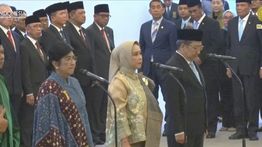 Momen Destry Damayanti Dilantik Jadi Gubernur BI