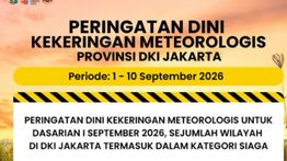 Jakarta Siaga Kekeringan, Warga Diminta Hemat Air
