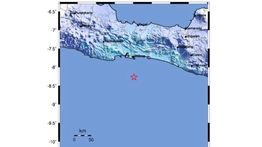 Gempa M5,3 Guncang Selatan Cilacap
